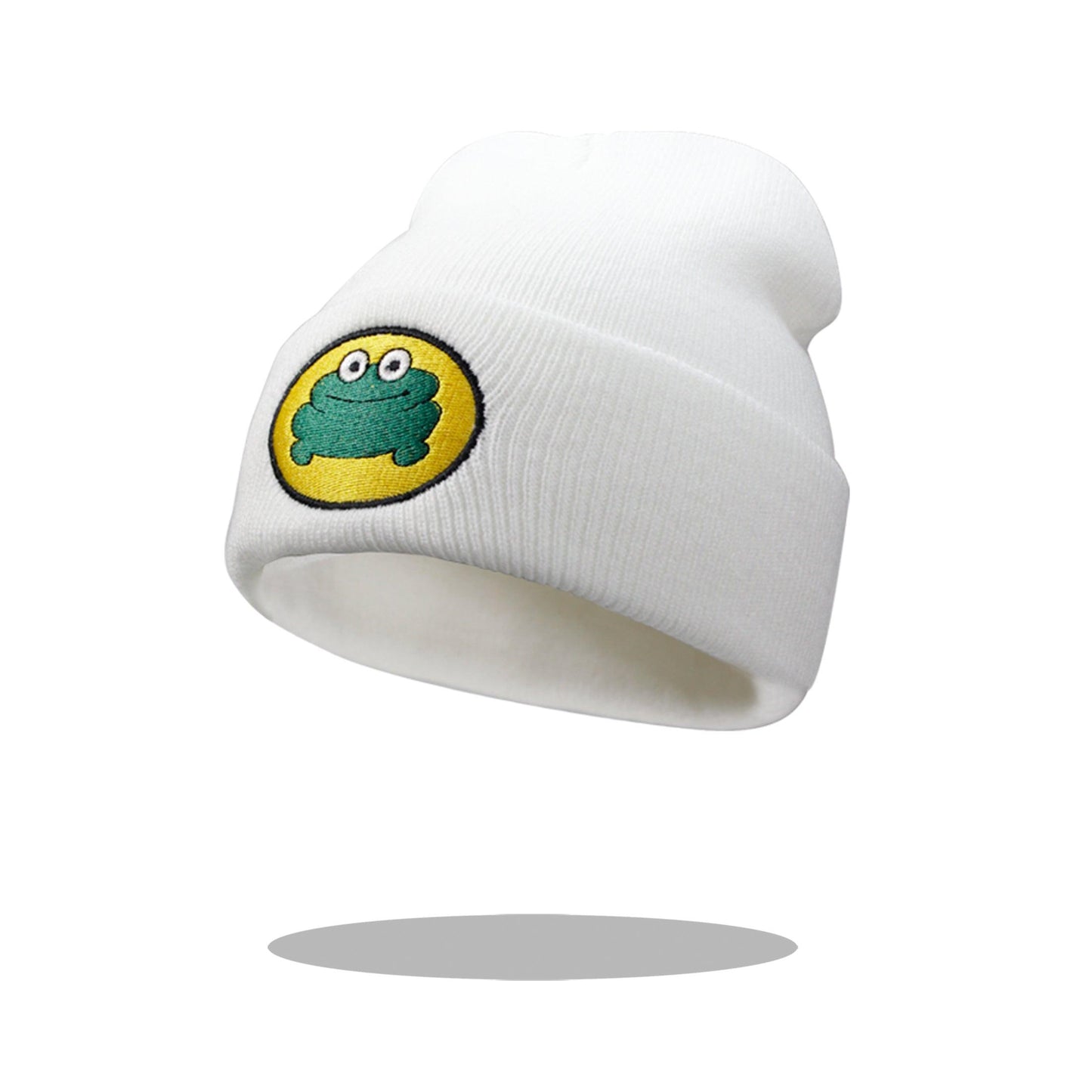 Cartoon frog woolen hat parrot the rapper knit hat pullover warm cold hat for men and women - ACCEHUT
