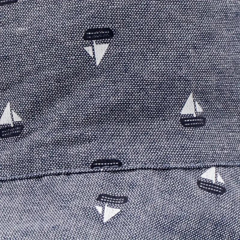 Children's Denim Casual Print Basin Hat Fashion Cute Wide Brim Sunscreen Fisherman Hat Four Seasons Outdoor Vacation Travel - ACCEHUT