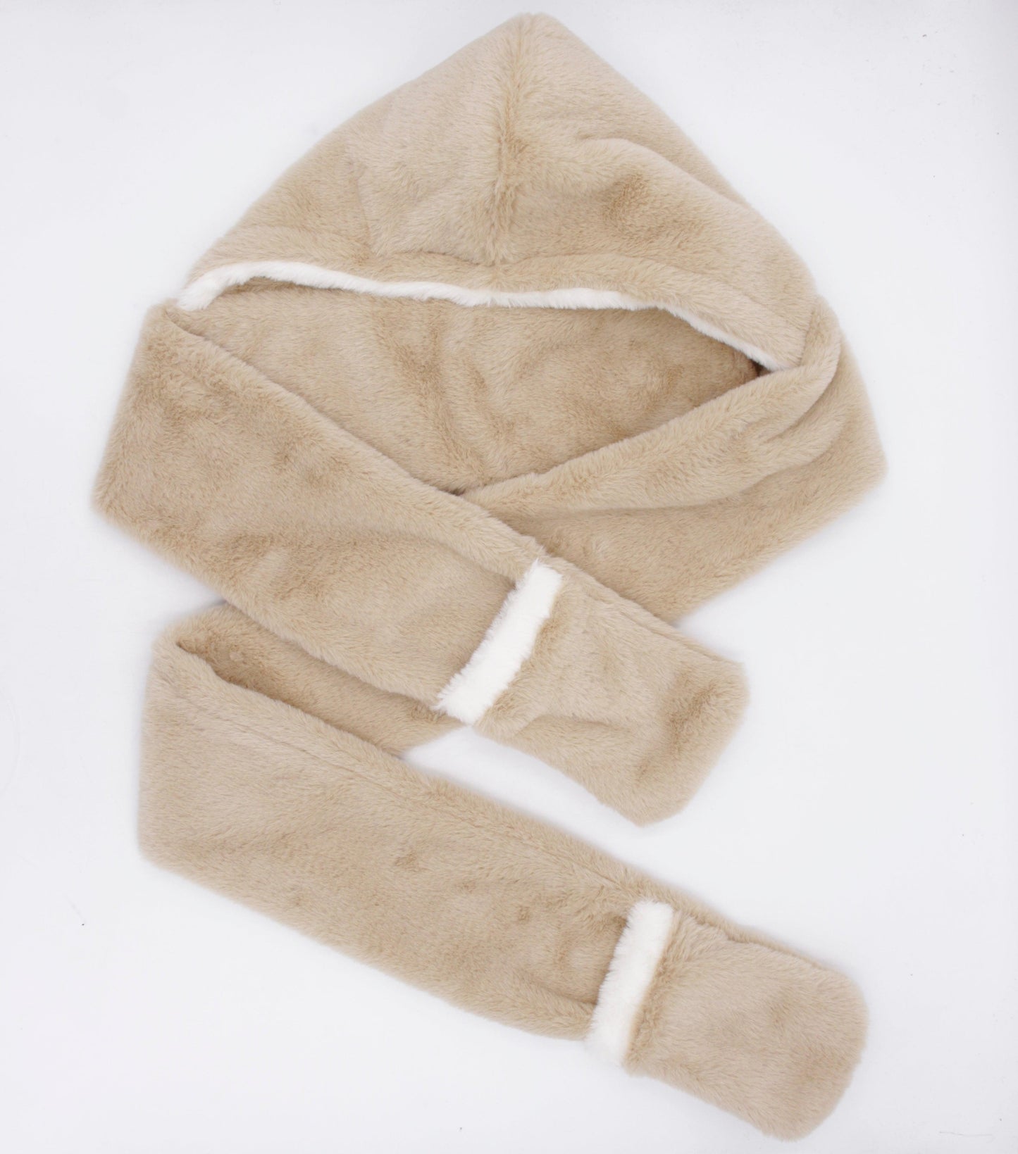 Winter Hats Scarves Gloves Three-piece Suit Solid Color Cute Thick - ACCEHUT