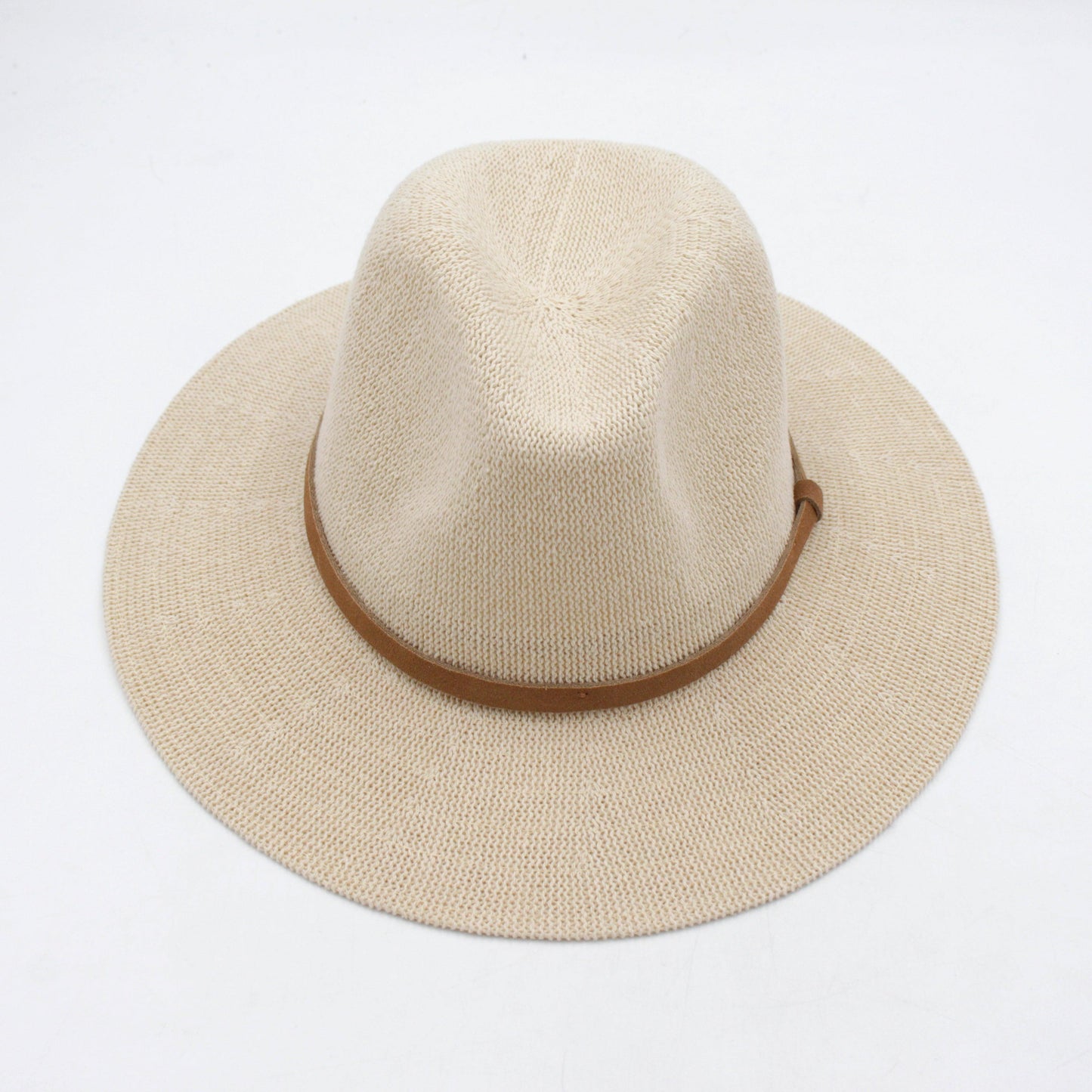 Straw hat front view