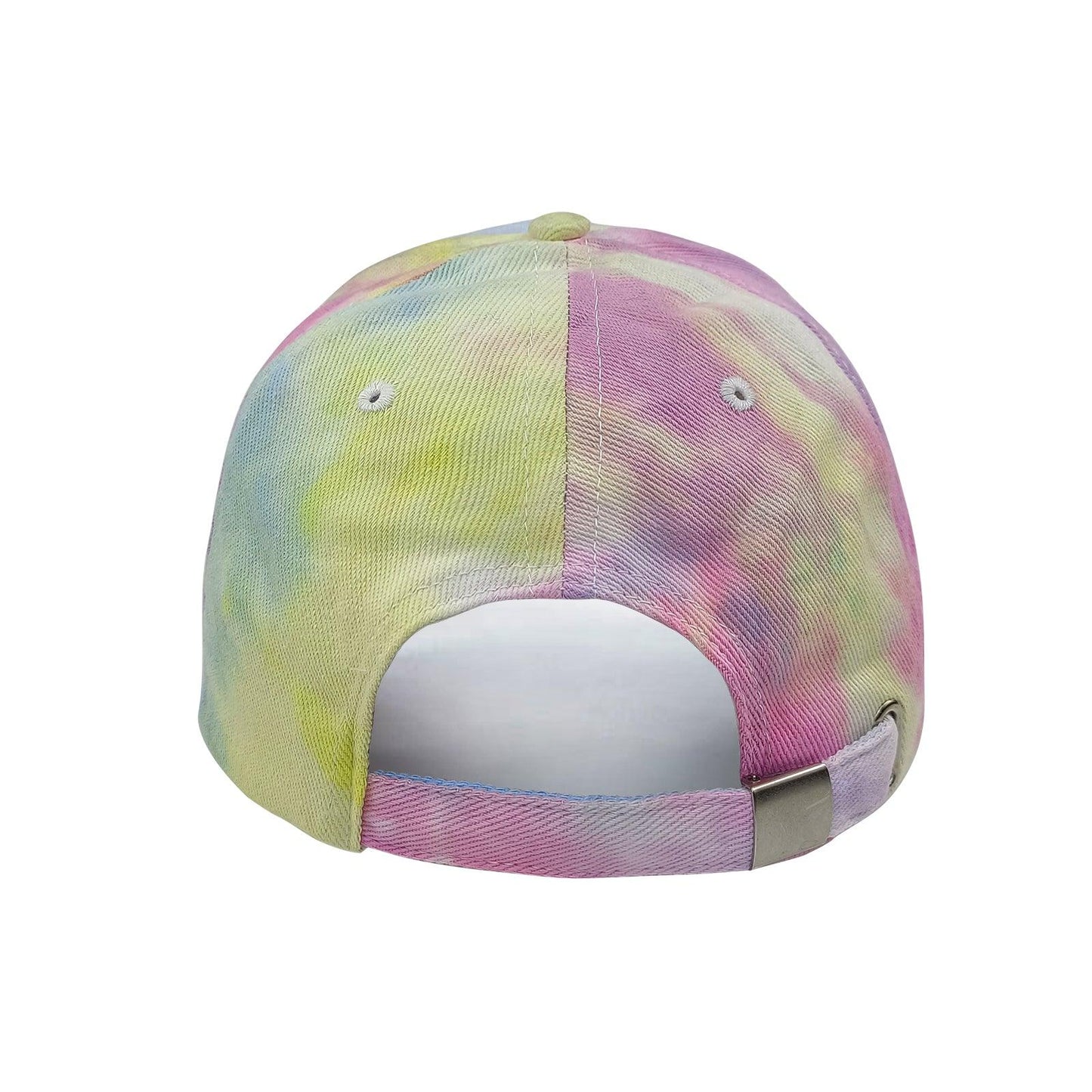 ACCEHUT, KIDS LOW PROFILE COTTON AND DENIM TIEDYE BASEBALL CAP HAT - ACCEHUT
