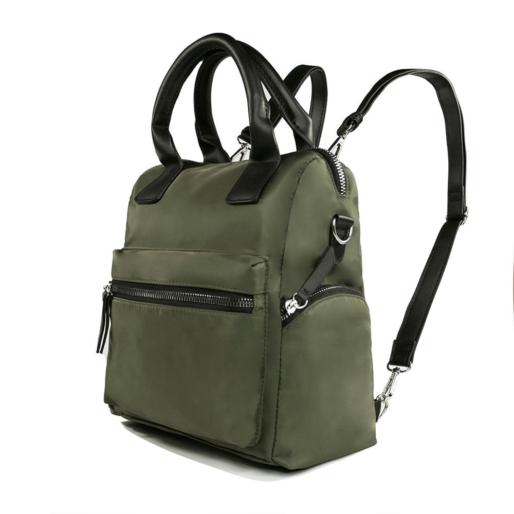 Women Mini Polyester Backpack Fashion Purse Bag Small Lightweight Ladies Shoulder Bag cute Daypack, - ACCEHUT