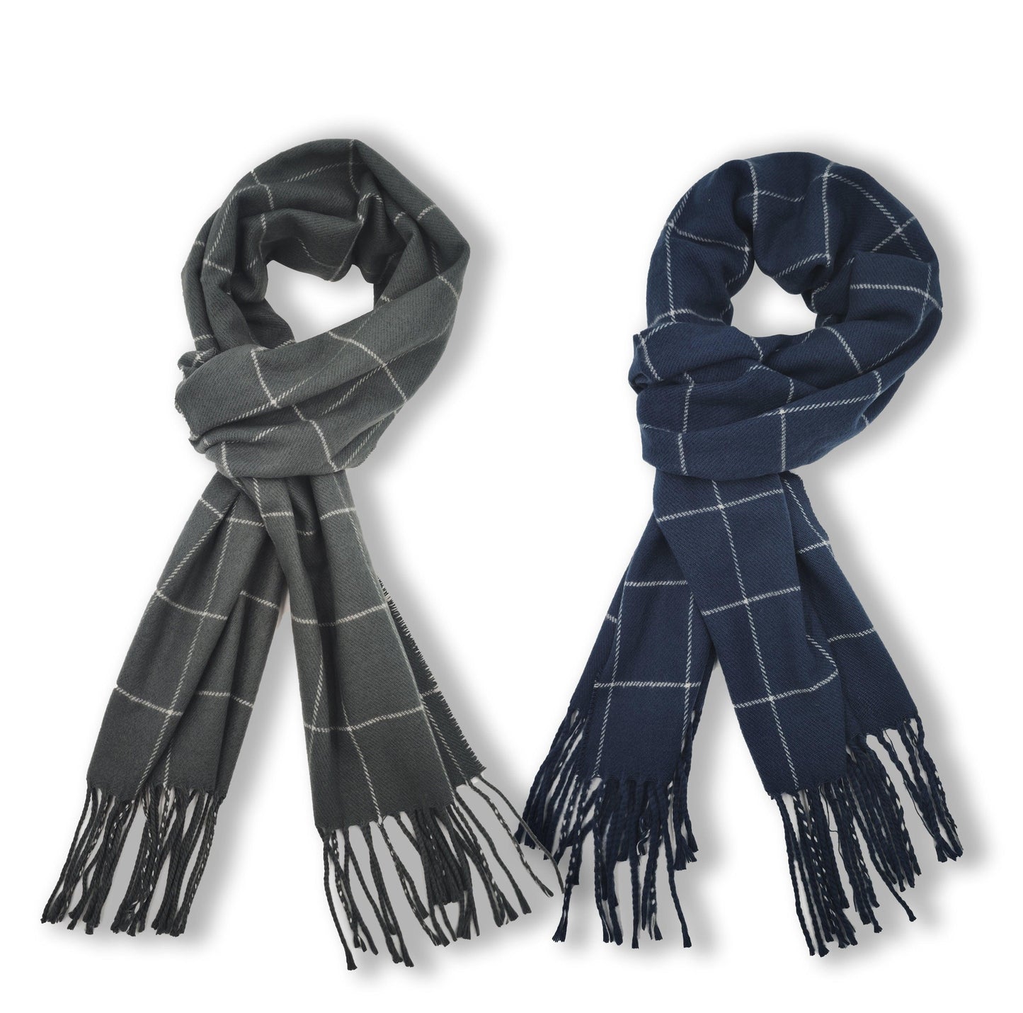 Men's Acrylic TasselWarm And Fashionable Scarf - ACCEHUT