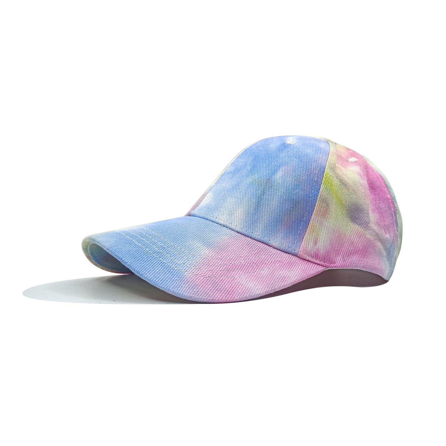 ACCEHUT, KIDS LOW PROFILE COTTON AND DENIM TIEDYE BASEBALL CAP HAT - ACCEHUT