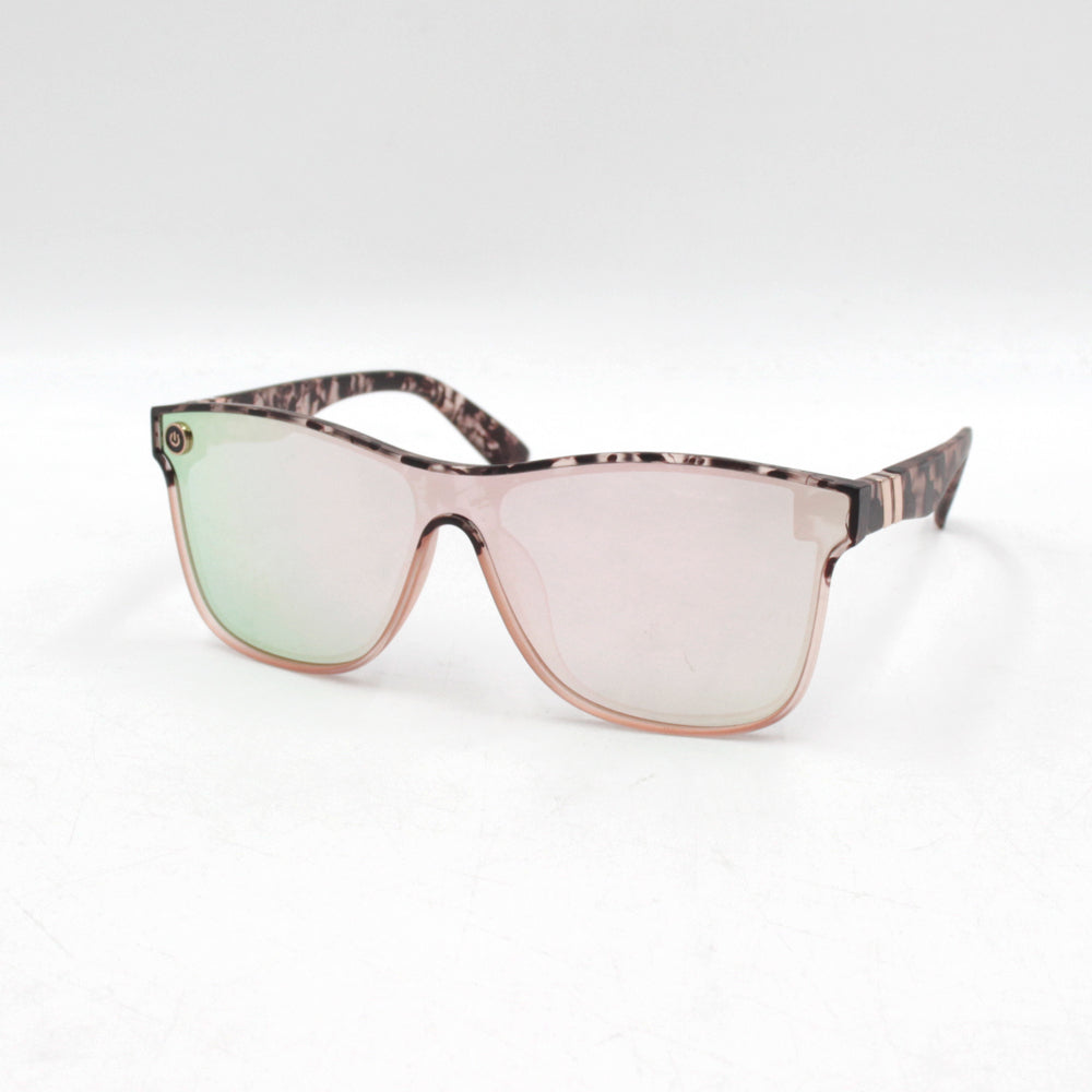 Leopard print sunglasses for women, personalized, casual, large-frame UV protection, colorful glasses