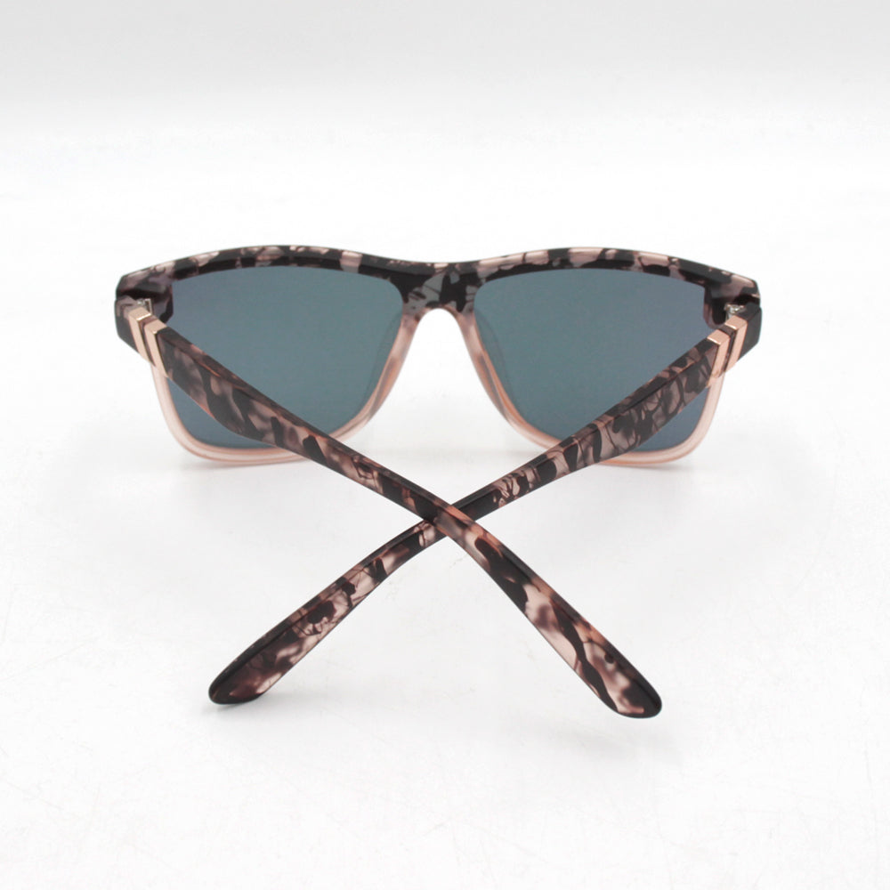Leopard print sunglasses for women, personalized, casual, large-frame UV protection, colorful glasses