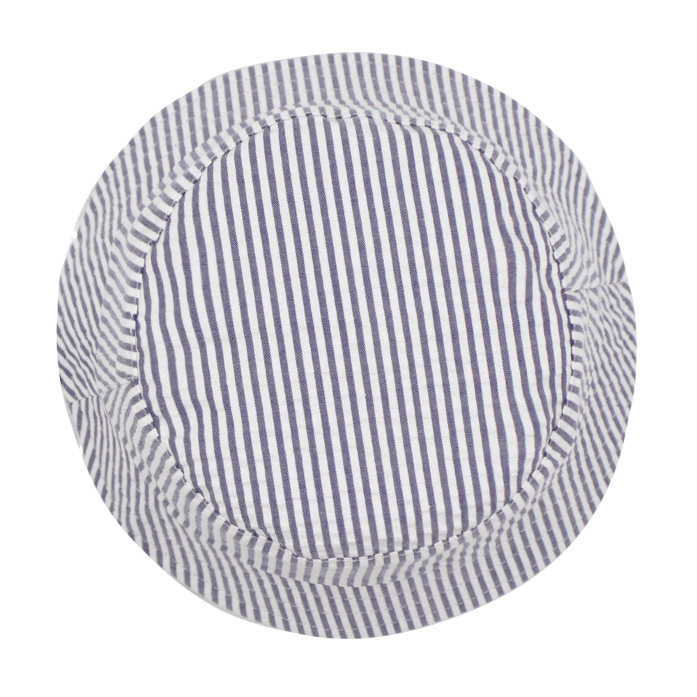 Simple Elegant Striped Bucket Hat - ACCEHUT