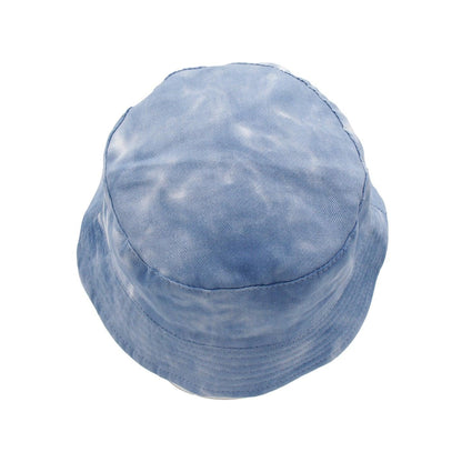 Tie Dye Print Bucket Hat Casual Fisherman Cap - ACCEHUT