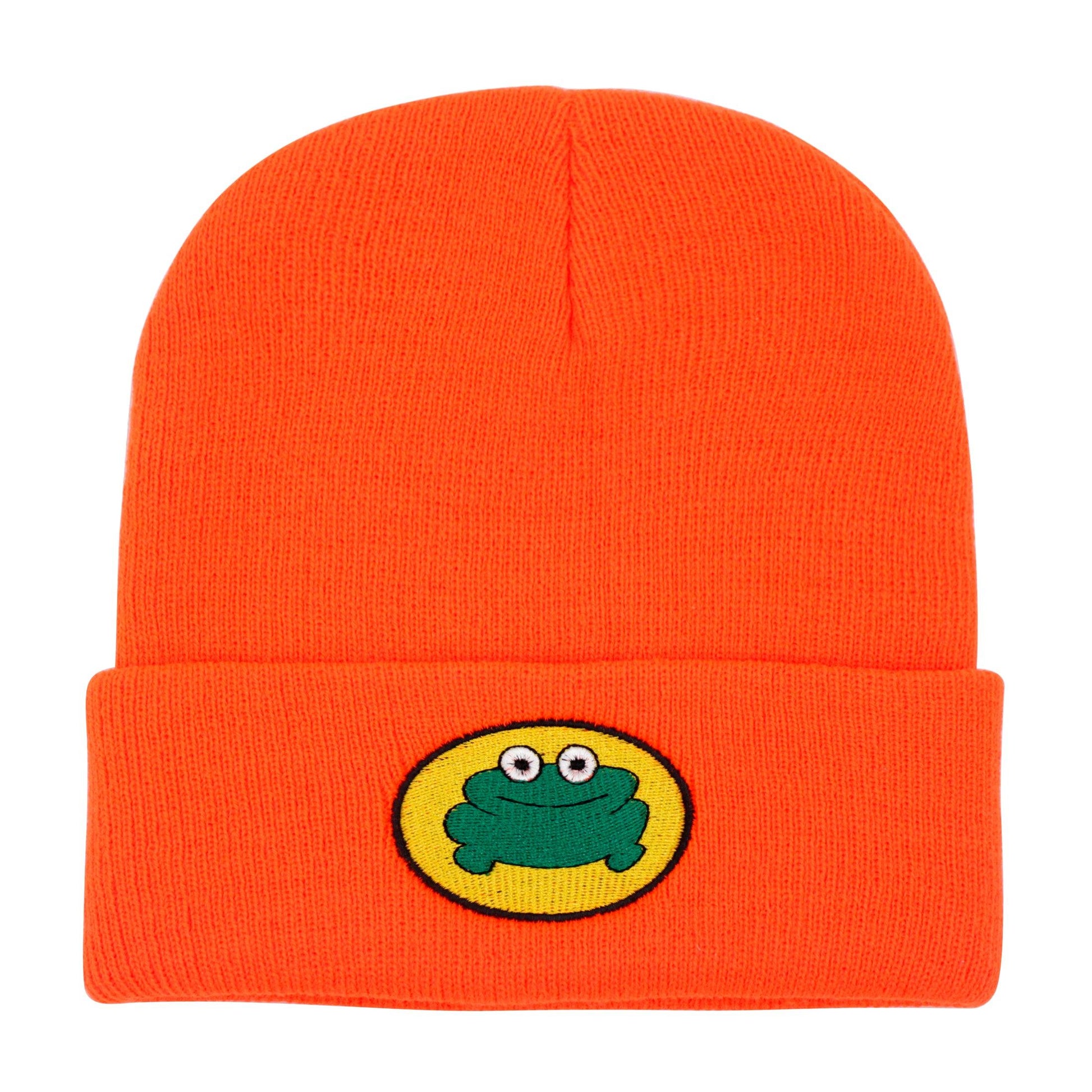 Cartoon frog woolen hat parrot the rapper knit hat pullover warm cold hat for men and women - ACCEHUT